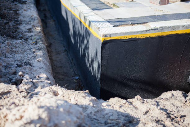 Professional Emergency Waterproofing technician working in Conklin, MI